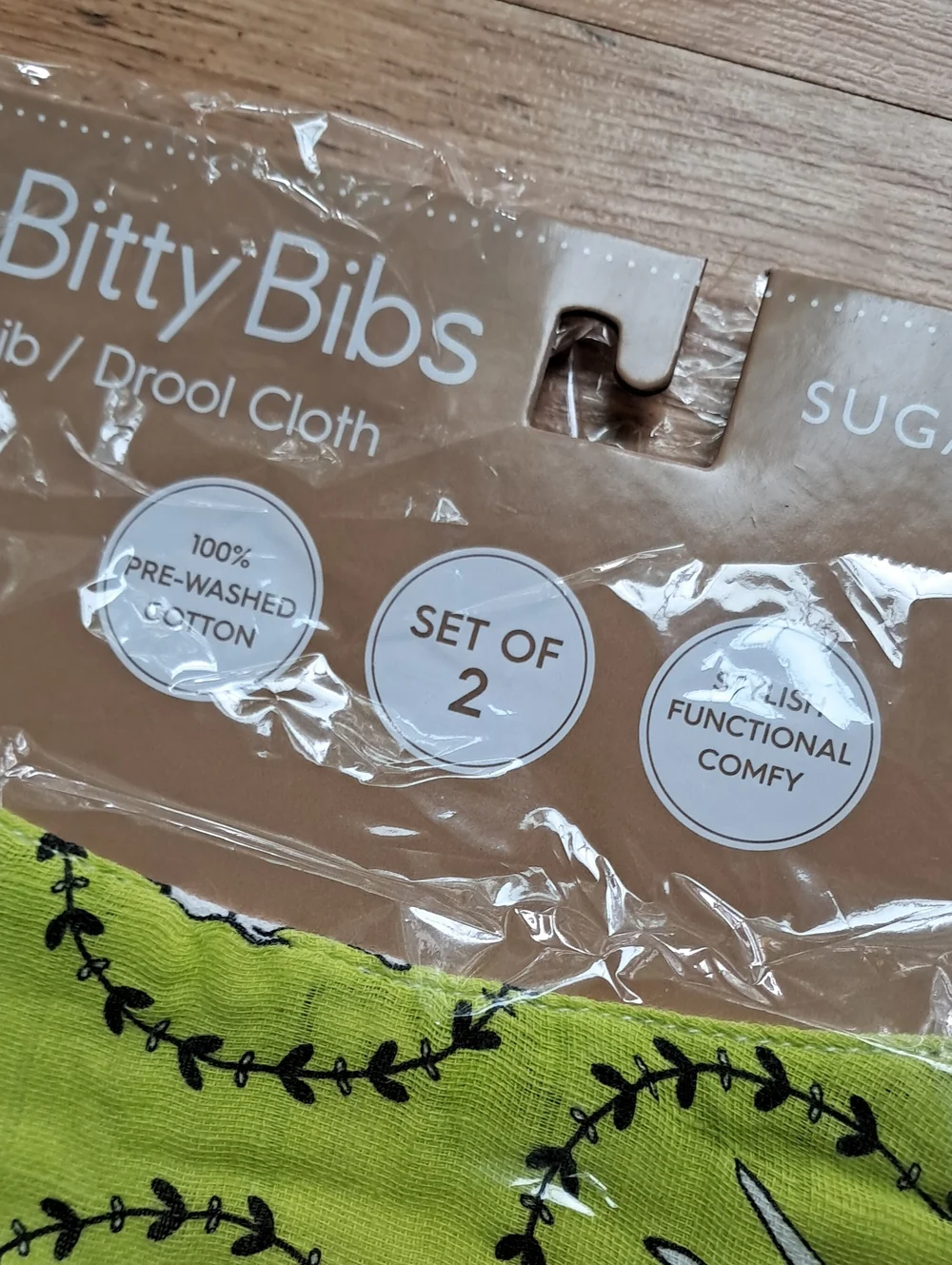 sugarbooger baby bibs