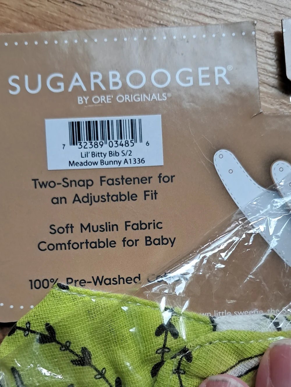 sugarbooger baby bibs