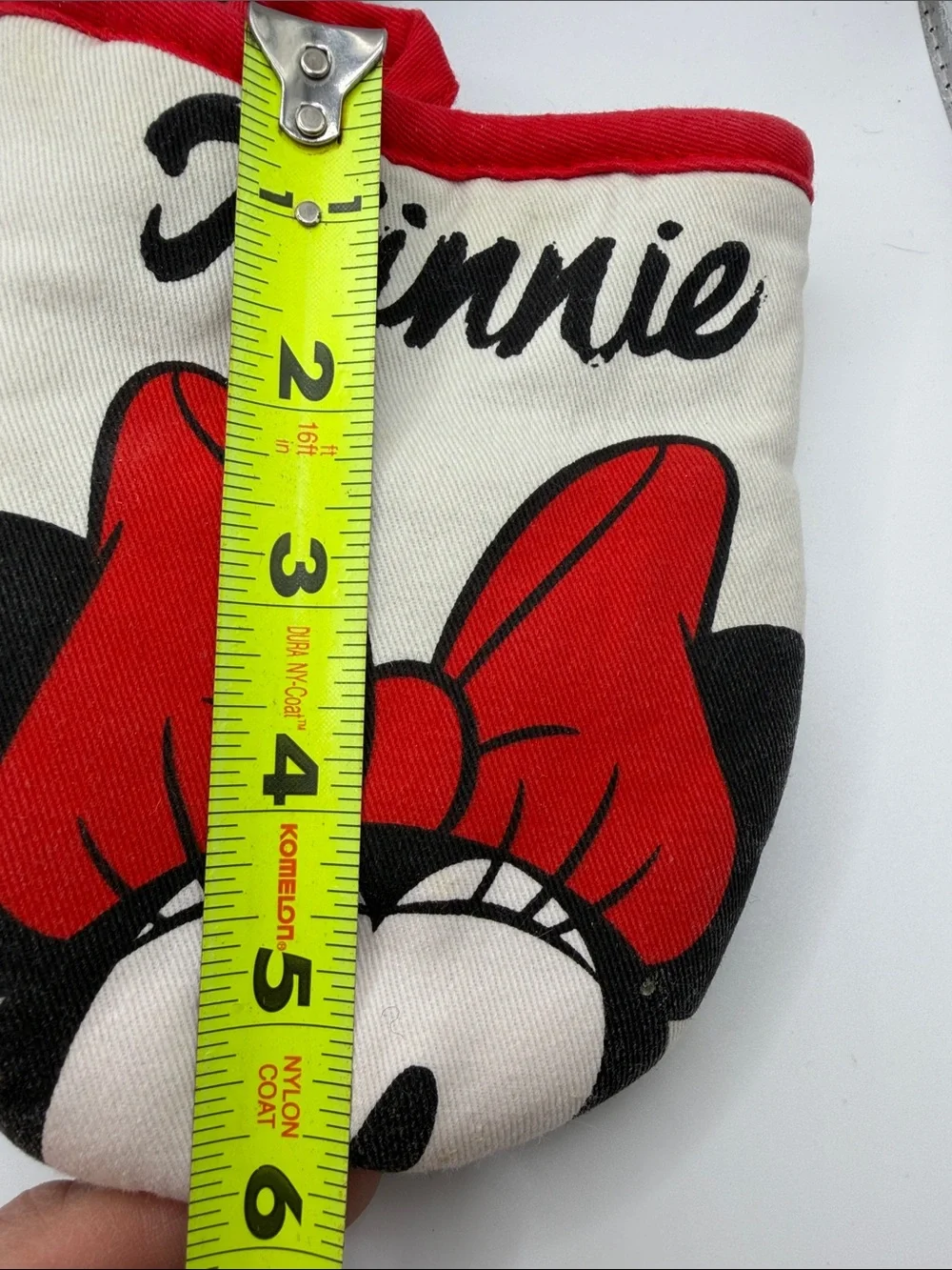 Disney Mickey & Minnie Oven Mitt Set - Red, Black, Gray, White