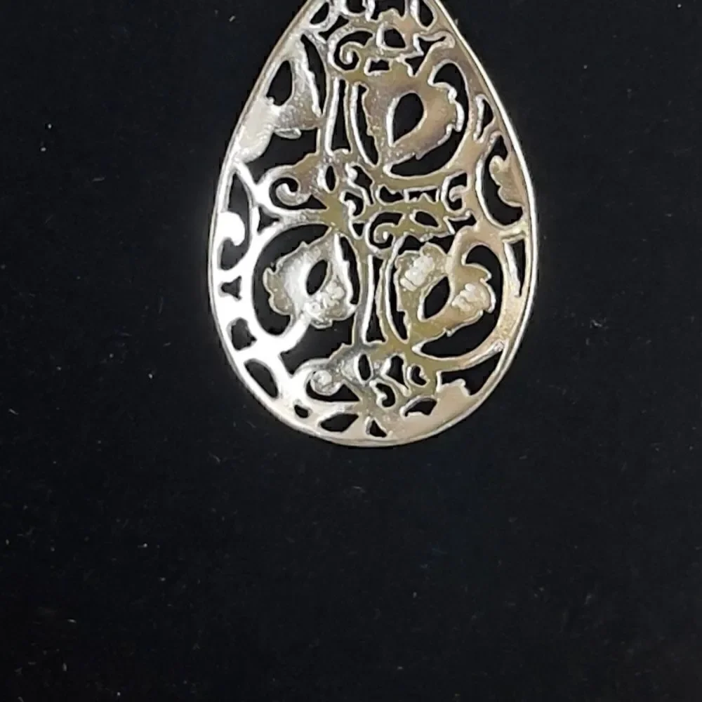 Sterling silver dangle earrings