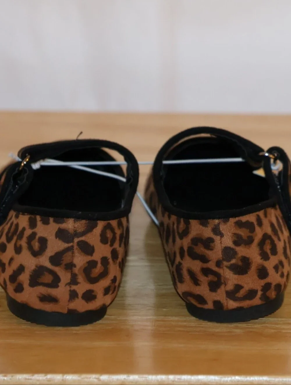 Cat & Jack Leopard Print Toddler Addy Ballet Flats.