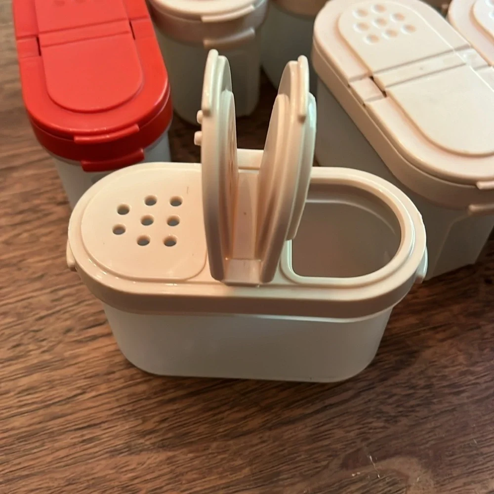 Tupperware Modular Mates Spice Shaker Storage Container Set of 11
