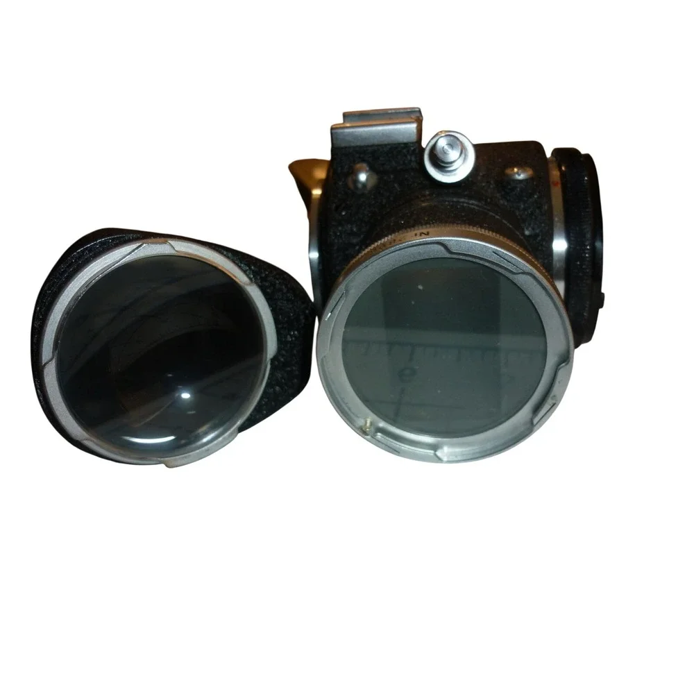 Leitz Wetzlar Visoflex IIa M-Mount Reflex Housing w/ 90° Prism Finder OTGVO‎