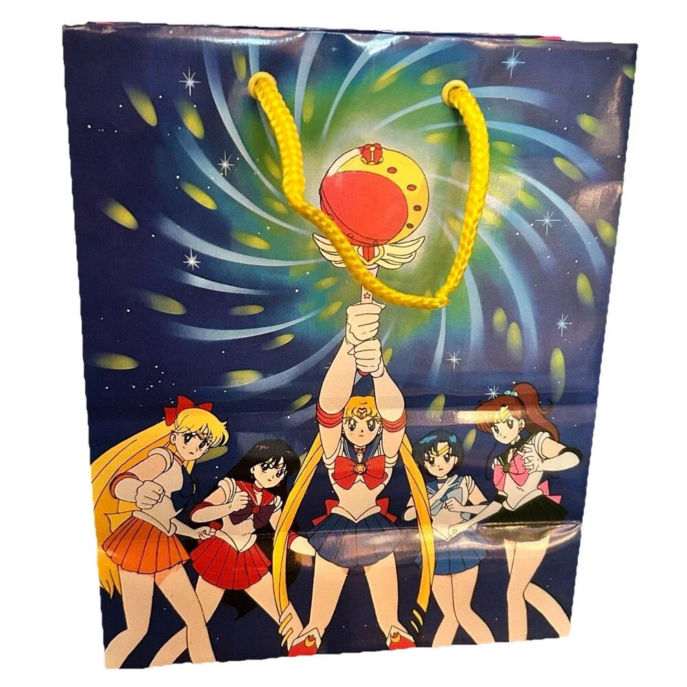 Sailor Moon Party Gift Bag Japanese Anime Manga Kids Birthday Party Vintage