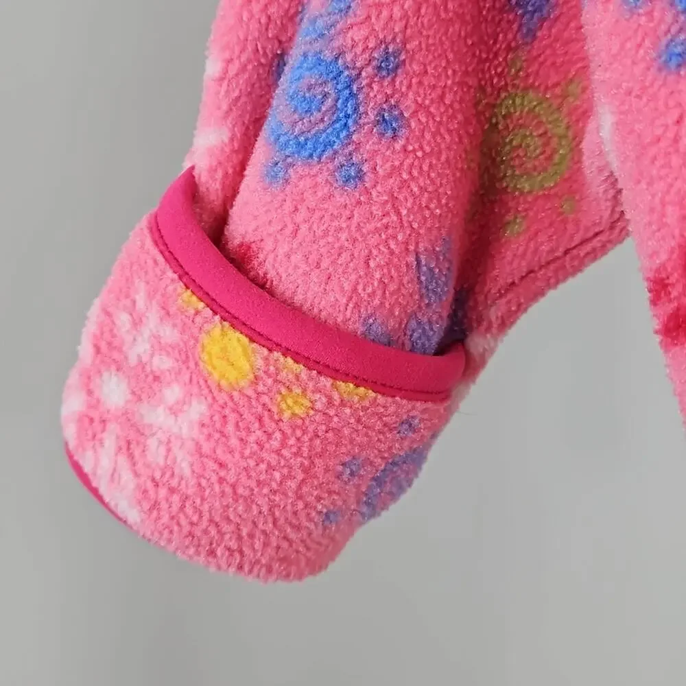 L.L. Bean Vintage L.L. Kids Pink Fleece Winter Baby Bunting |‎ Infant 3-6 Months