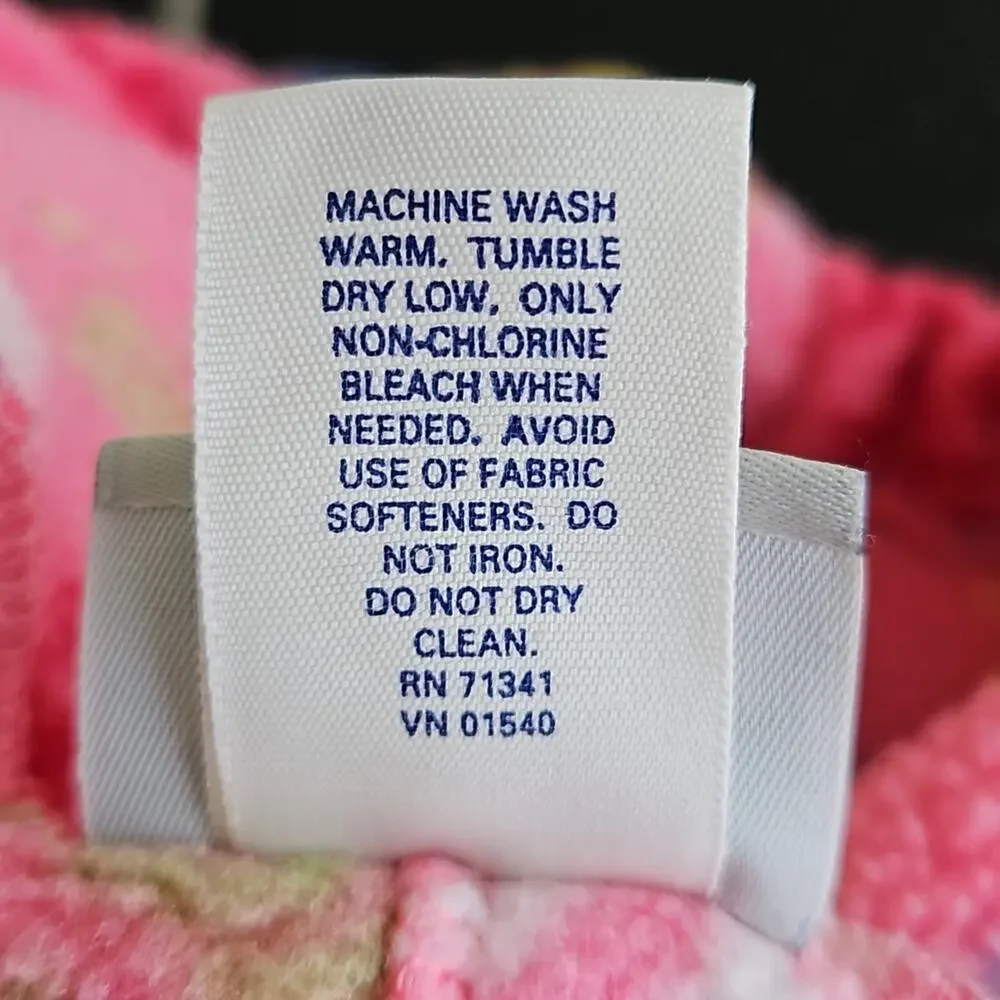 L.L. Bean Vintage L.L. Kids Pink Fleece Winter Baby Bunting |‎ Infant 3-6 Months