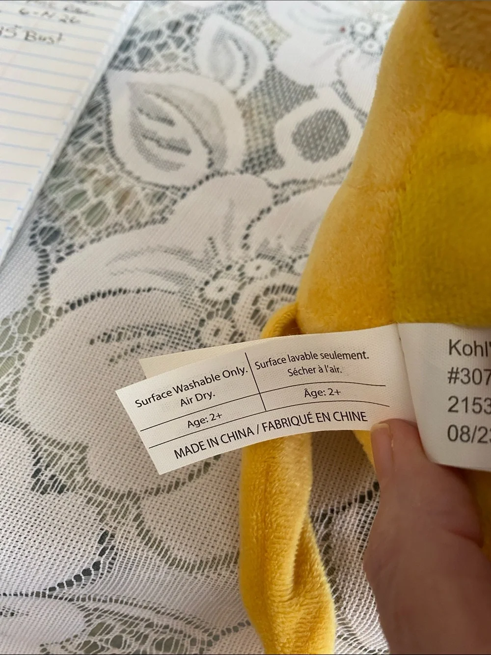 Disney soft plush