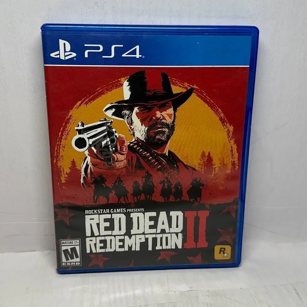 Red Dead Redemption 2 Playstation 4 no Instruction Manual Rated‎ M