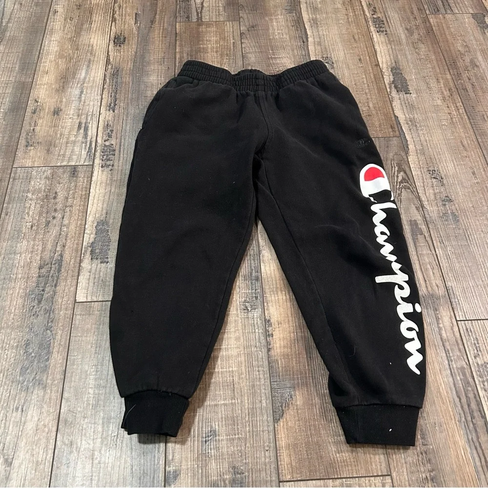 Champion Kids‎ Black Sweatpants with Logo