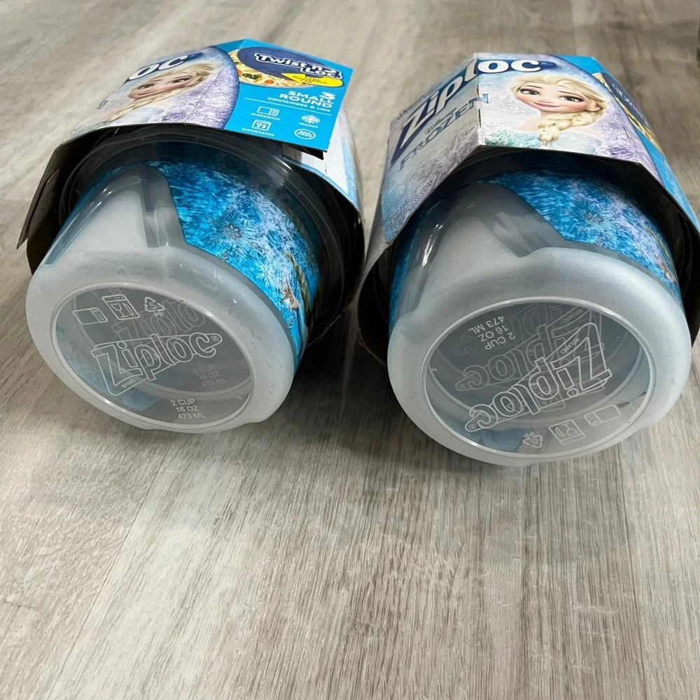 Ziploc elsa collectors opened