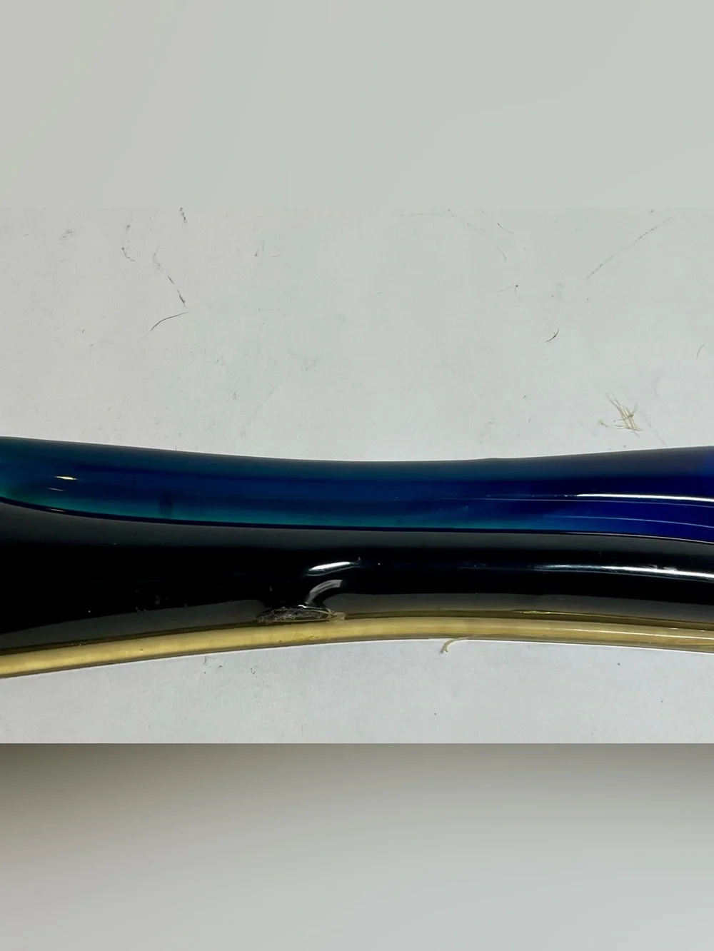 Blue-Black Iridescent Gel Computer/Laptop Keyboard Wrist Support