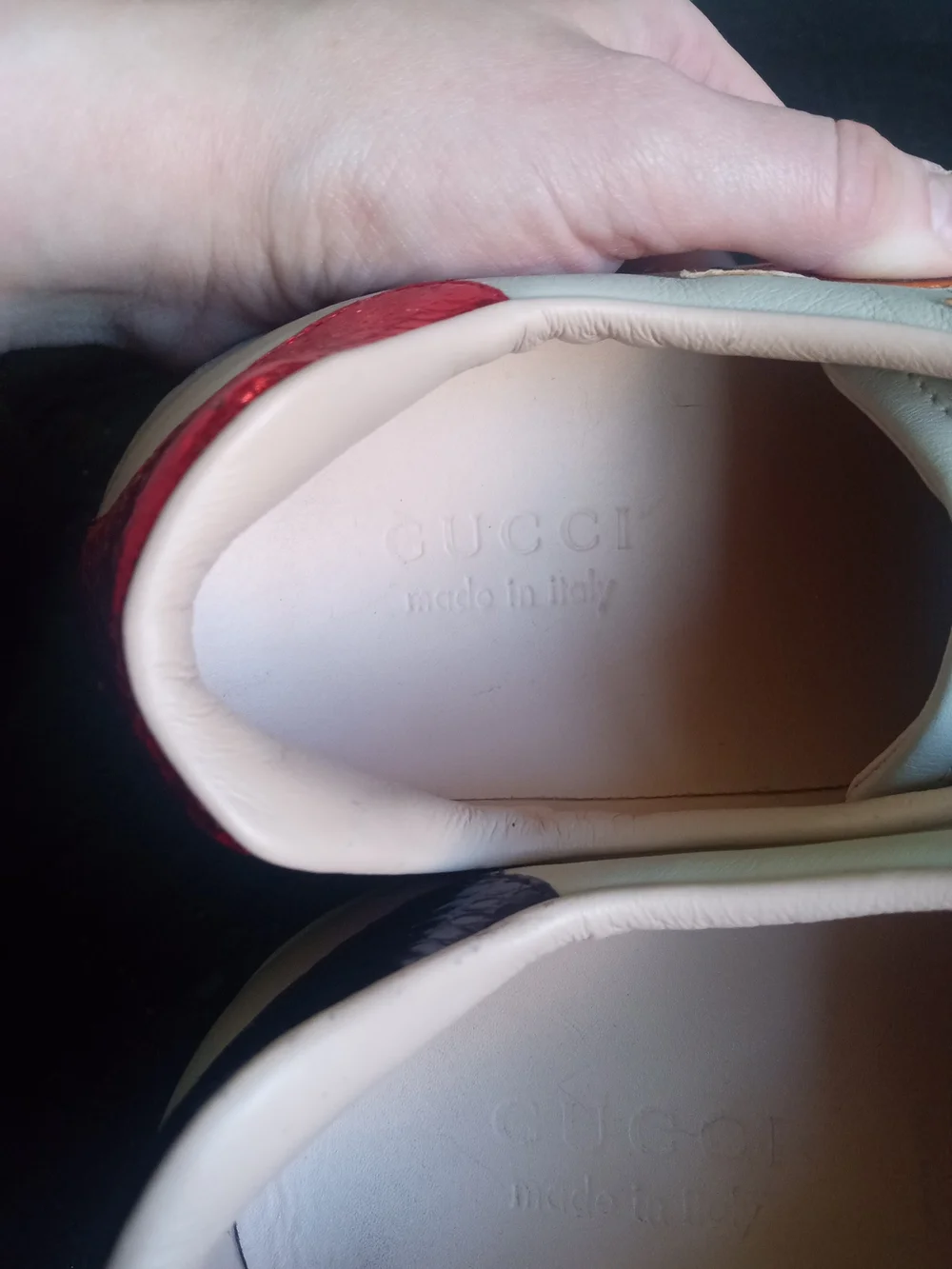 Gucci leather sneaker