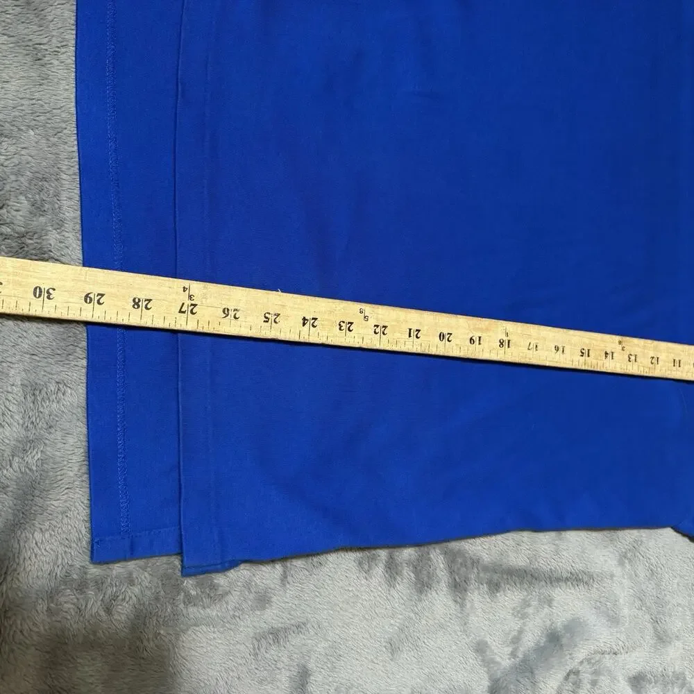 Polo Ralph Lauren Mens Shirt Short Sleeve Polo Blue Preppy Custom Fit XL
