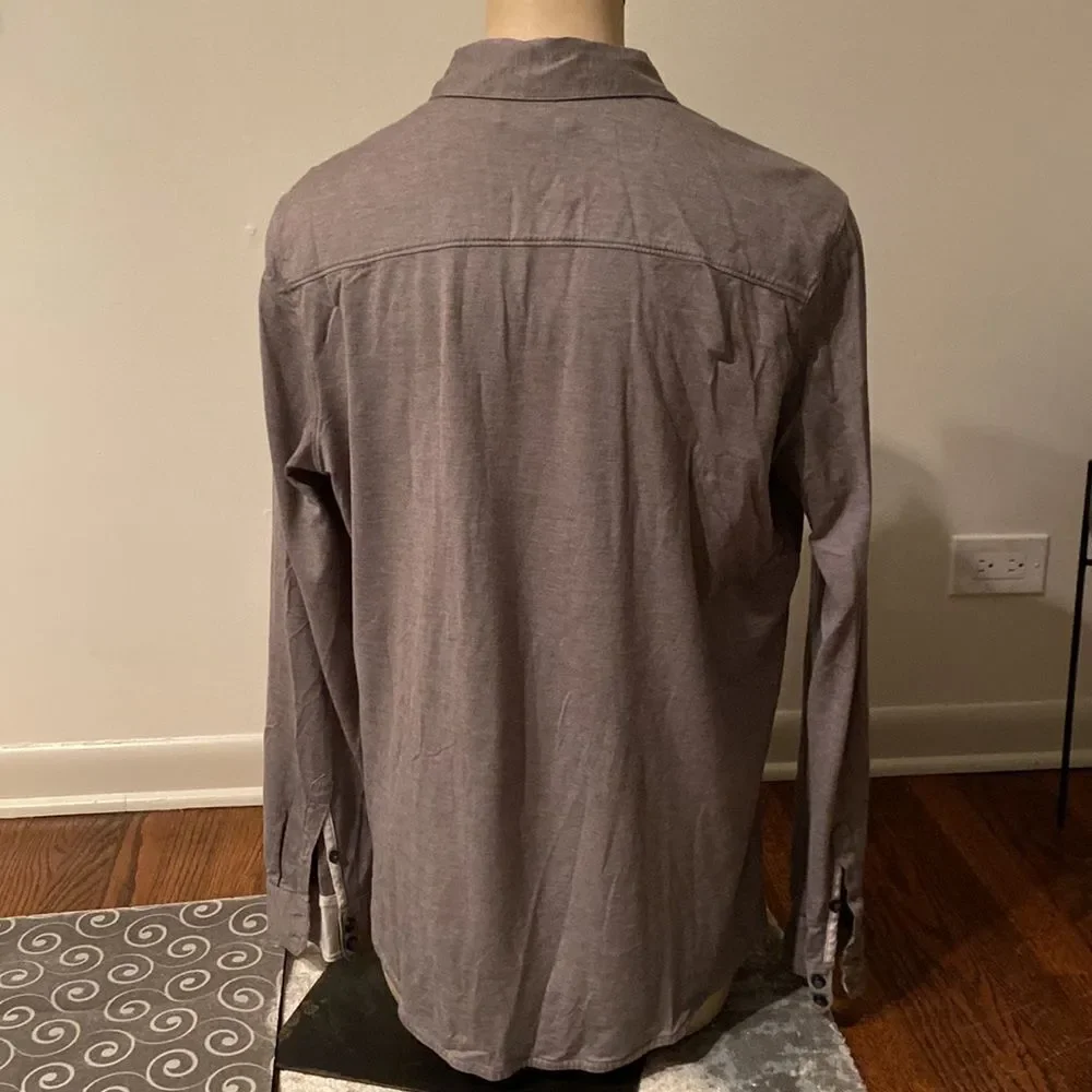 Banana Republic Men’s Tall Extra Large Button Down Casual Shirt Chest Pocket