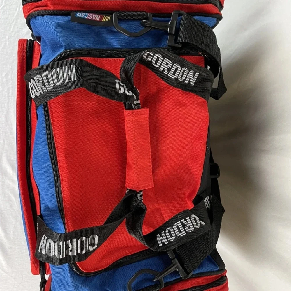 Vintage Jeff Gordon NASCAR DuPont Racing Duffle Gym Bag 12