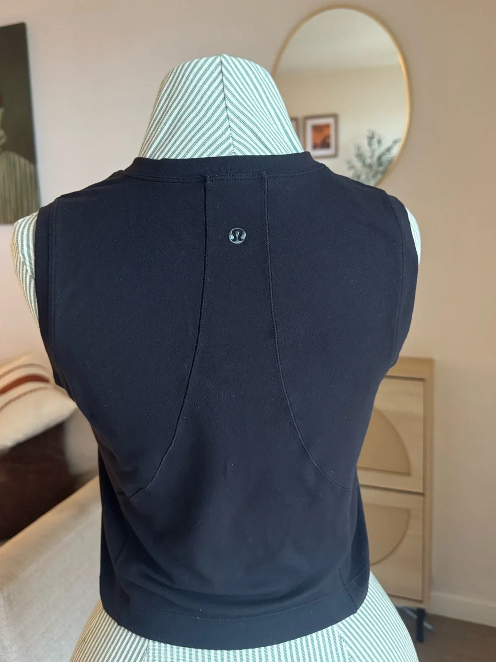 Lululemon Black Sleeveless Active Tank Top