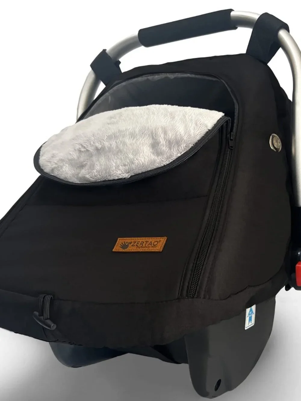 Black ZERTAO Infant Car Seat Cover