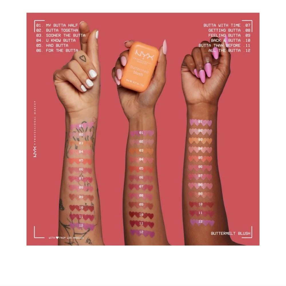 NYX shimmer know