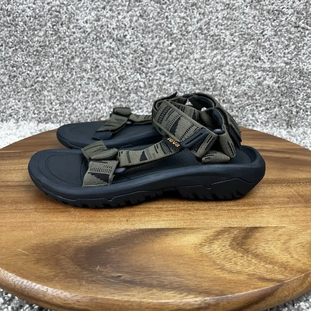 Teva Men's Hurricane XLT2 Strappy Hiking Sandals Size 4 Chara Dark Olive NEW