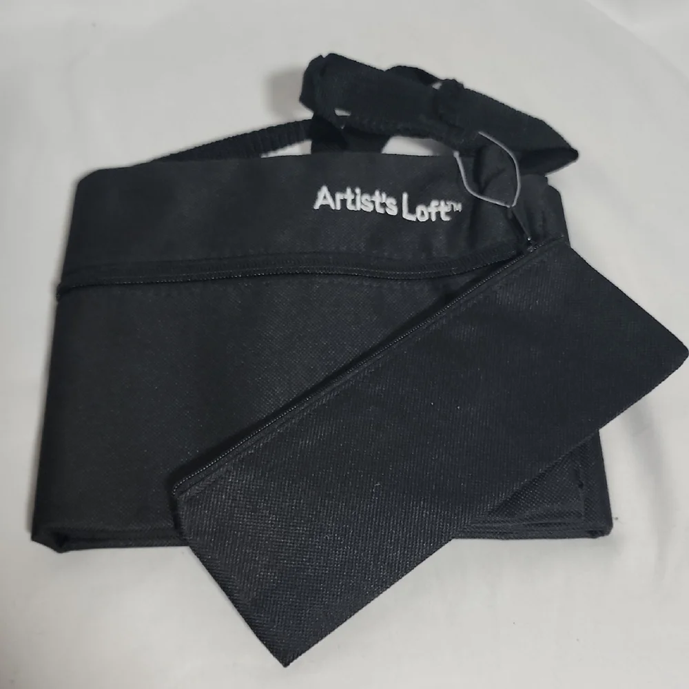 Artist's Loft Black Art Supply Bag