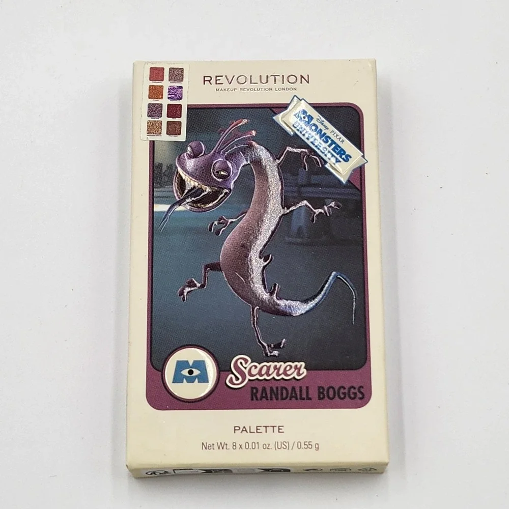 Revolution Disney Monsters University Scarer Randall Boggs Eyeshadow Palette New