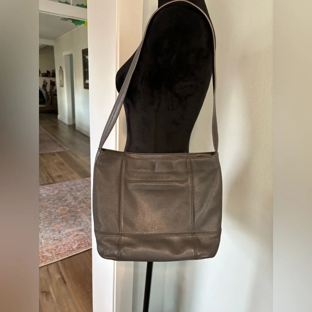 The Sak De Young Hobo bag in slate grey