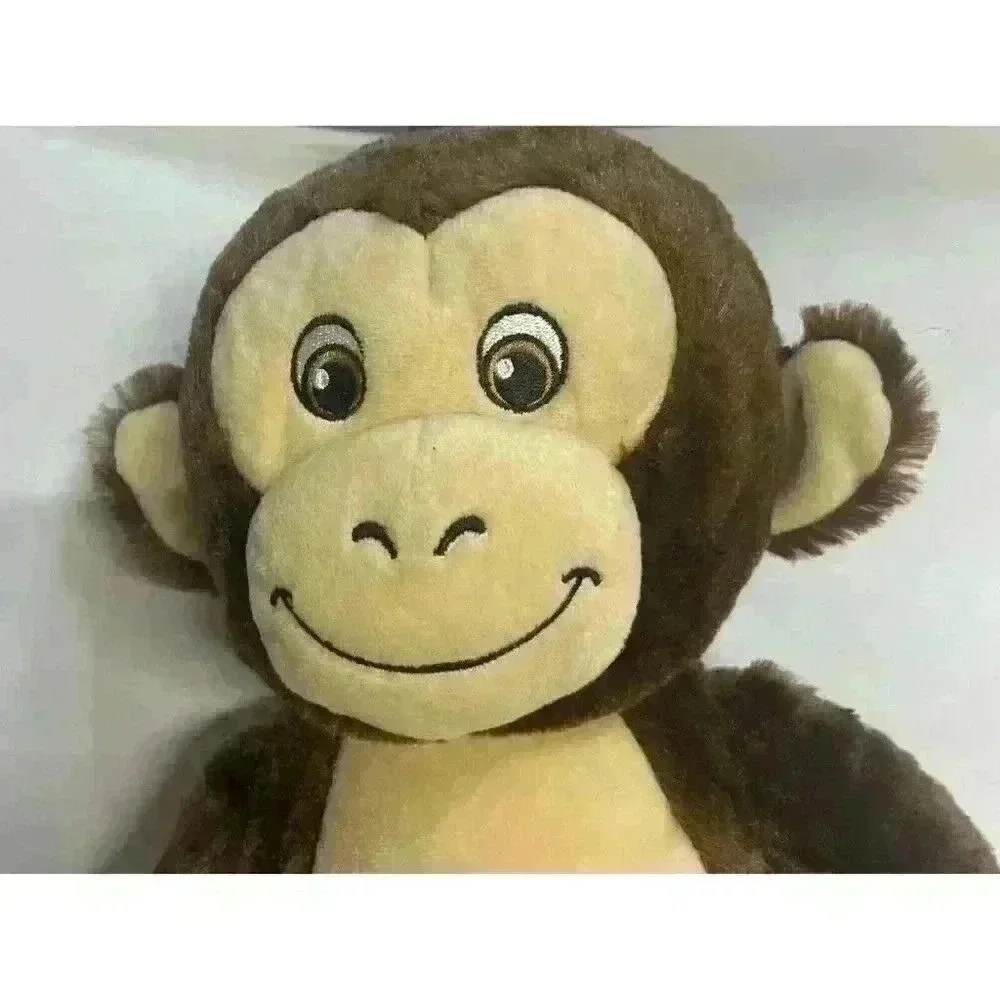 Build‎ A Bear Workshop Brown Soft Plush Monkey 17in Tall stuffed animal Stuffie