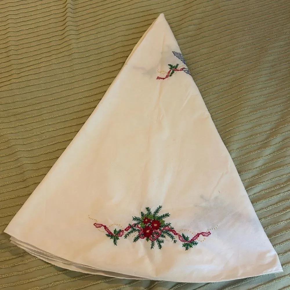 Vintage handmade embroidered