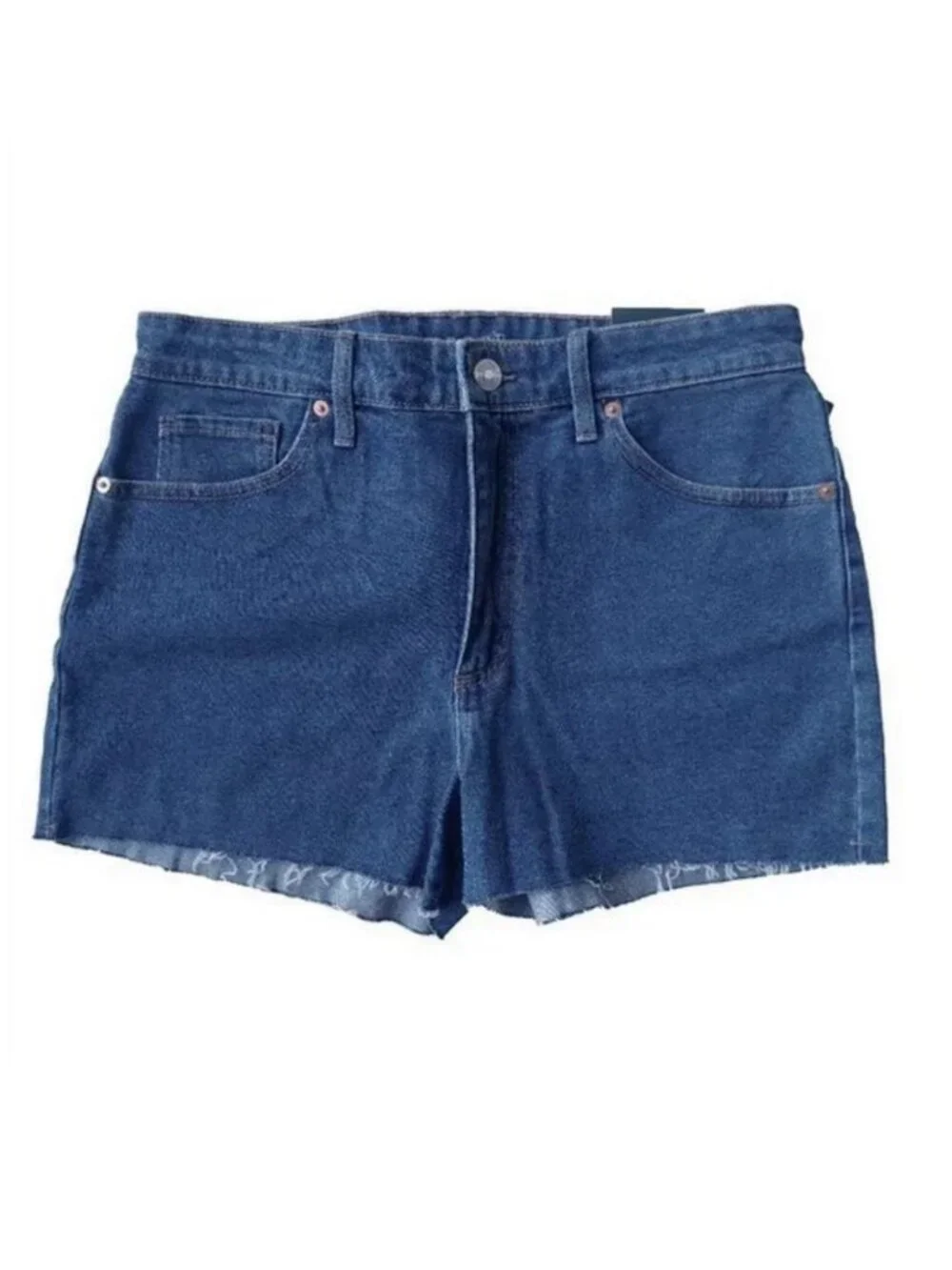 WILD FABLE Shorts Denim Cotton Shorts Medium Wash Denim Target Mom Short