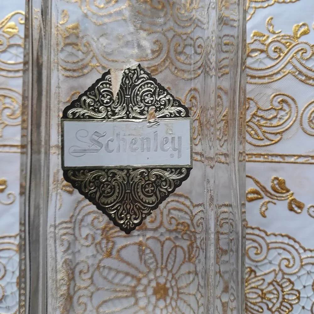 schenley vintage embossed