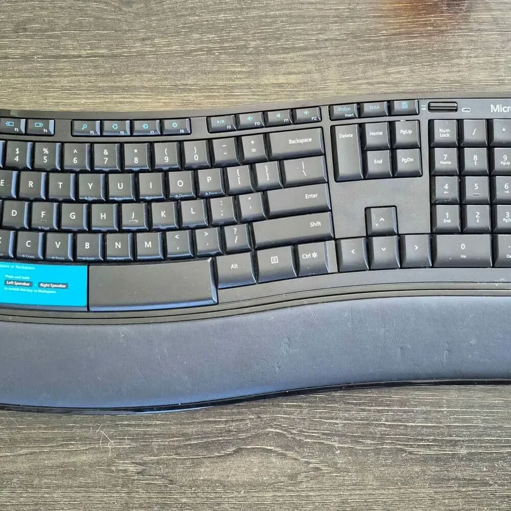 Microsoft Sculpt Comfort Ergo Wireless Black Keyboard & Mouse Without Receiver