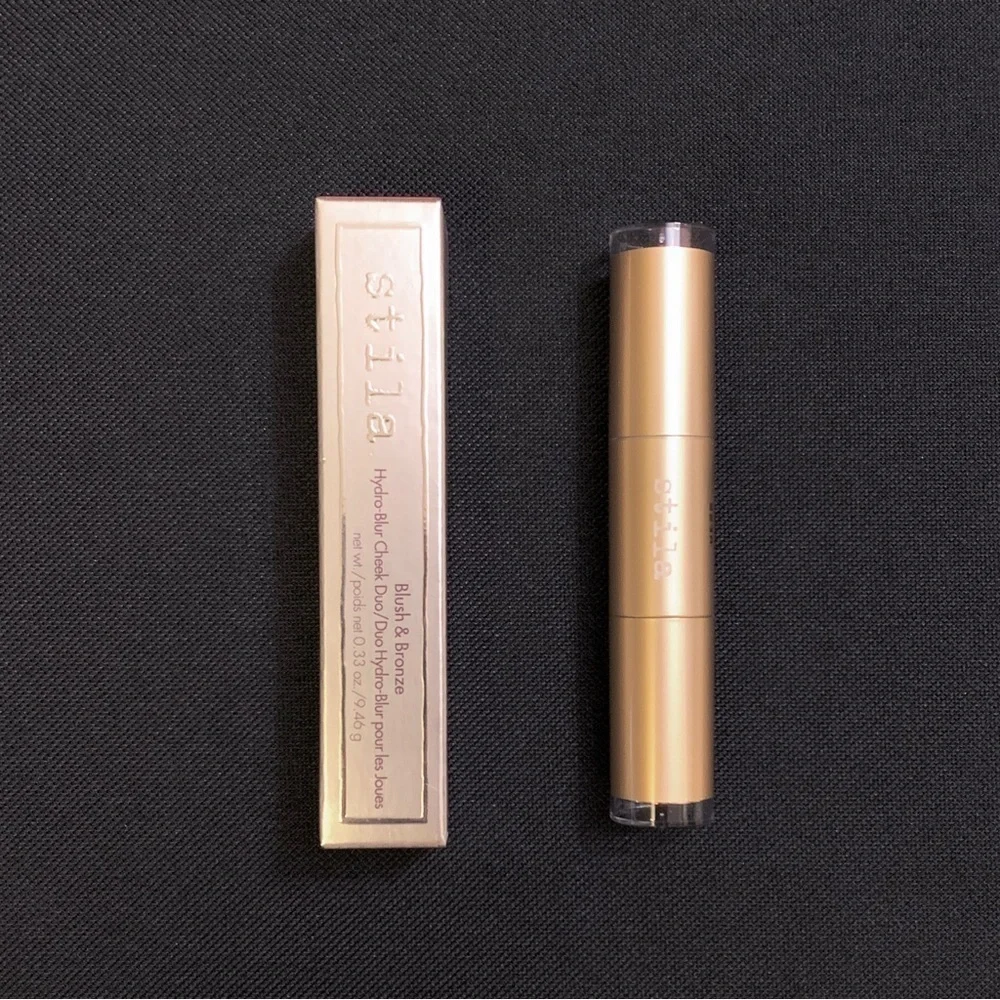 STILA Hydro-Blur Blush & Bronze Cheek Duo Cream Stick — Dragon Fruit & Cocoa