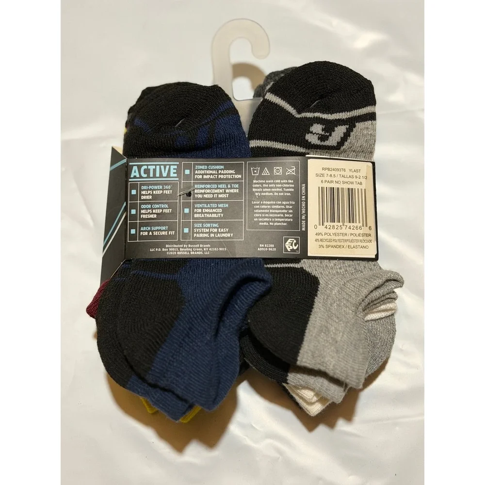 Russell Athletic activewear cushion protection