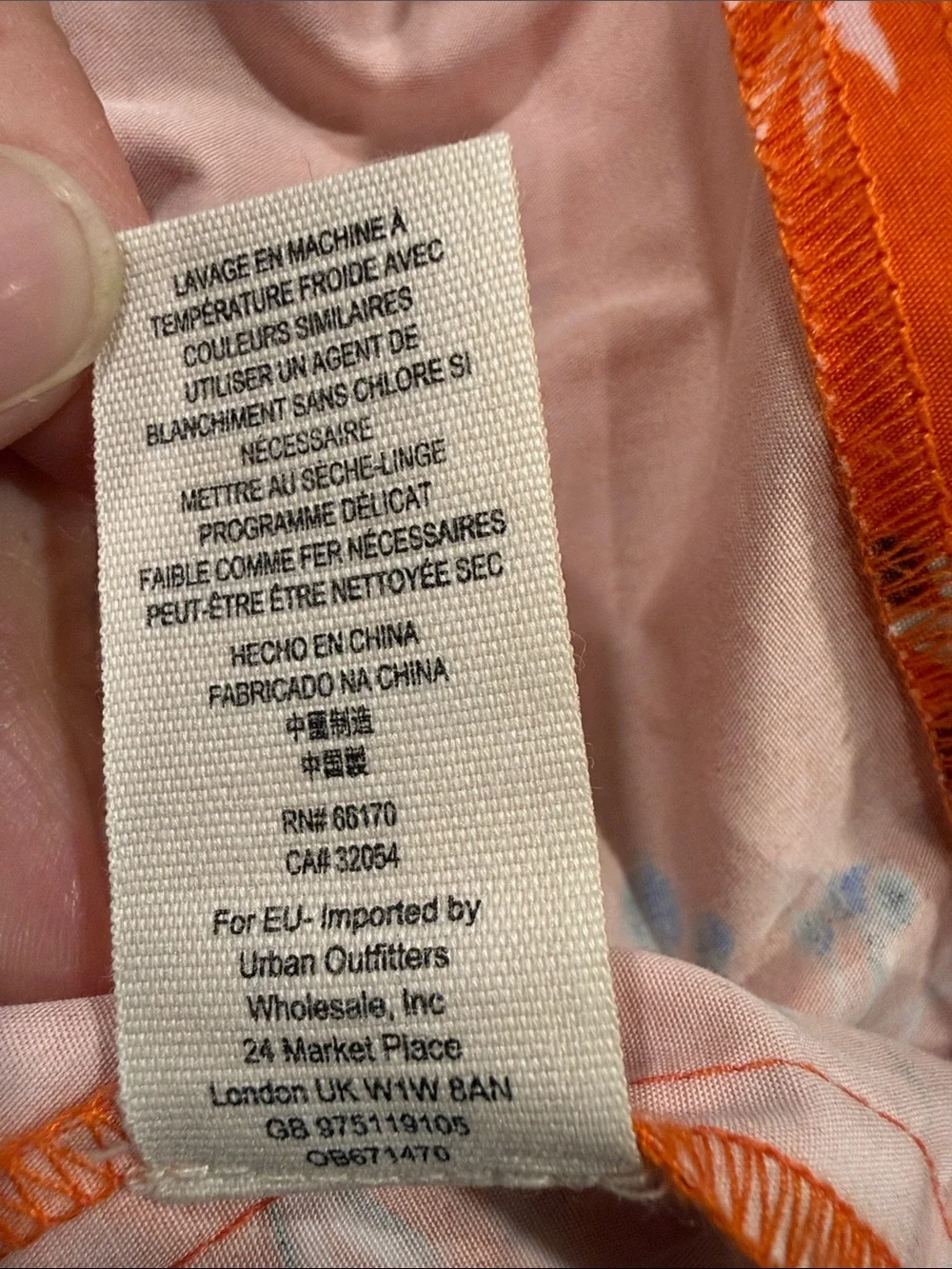 Free People vibrant orange