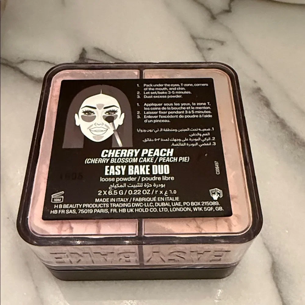Huda Beauty EASY BAKE DUO LOOSE POWDER No puff