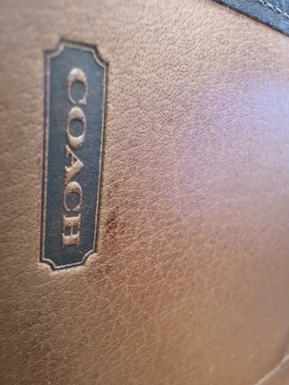 Coach classic leather