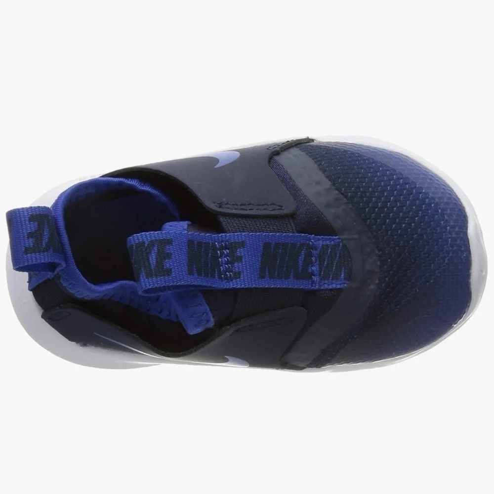 Nike Flex Runner Kids Blue Athletic Shoes sz 4c nwb