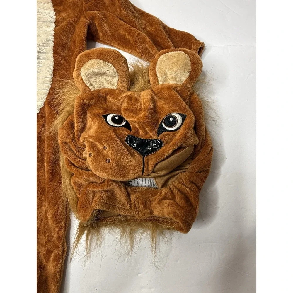 Spirit Halloween Lion Cub Halloween Costume No Bib Baby 0-6mo. Furry Fuzzy