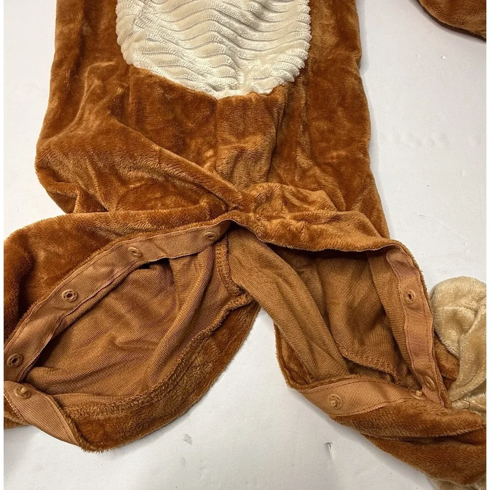 Spirit Halloween Lion Cub Halloween Costume No Bib Baby 0-6mo. Furry Fuzzy
