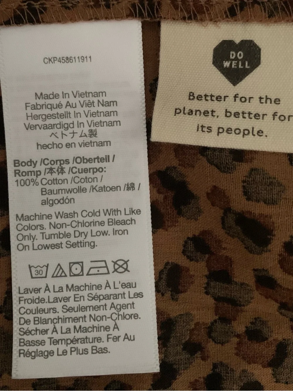 Madewell leopard print