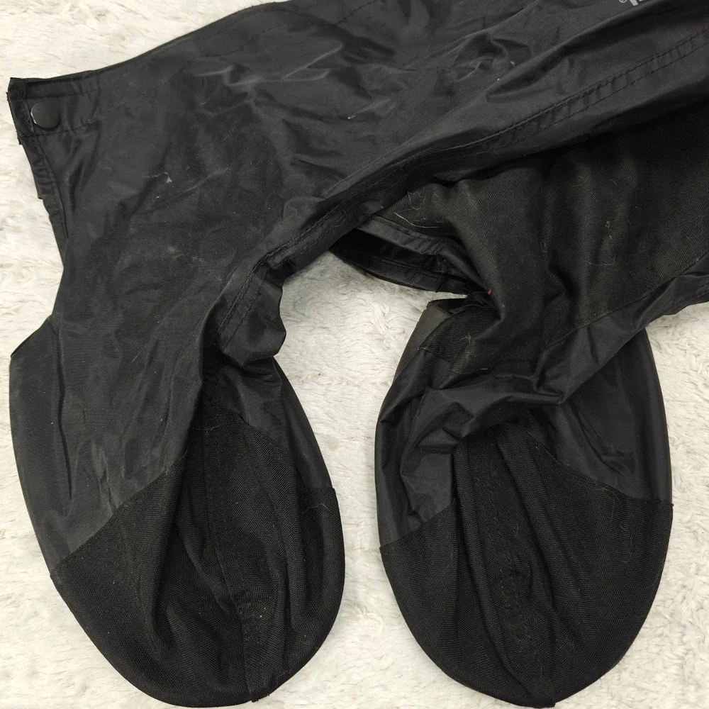 Harley Davidson Men XL Rain Gaiters Waterproof Boot Covers Biker Reflective Logo