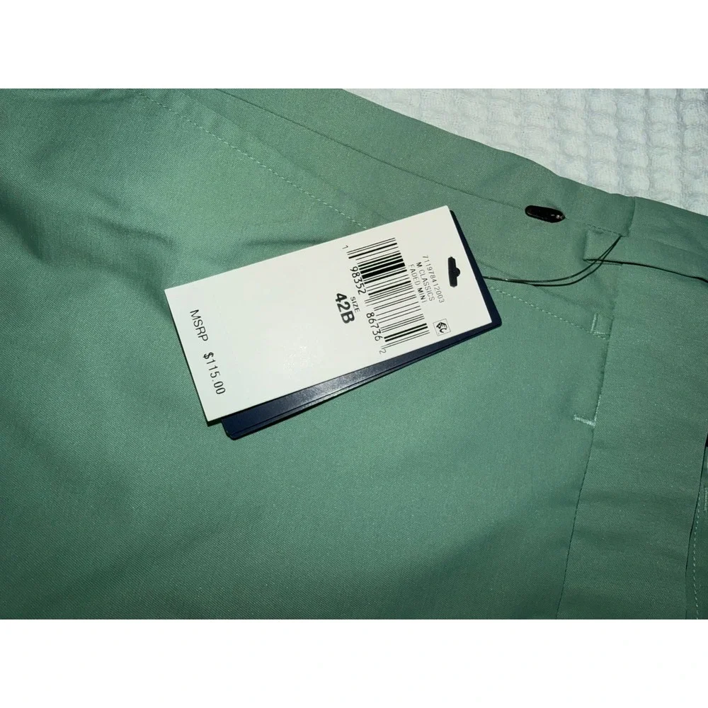 Polo Ralph Lauren Shorts Mens 42B Mint Green Performance Classic Fit Flat Front