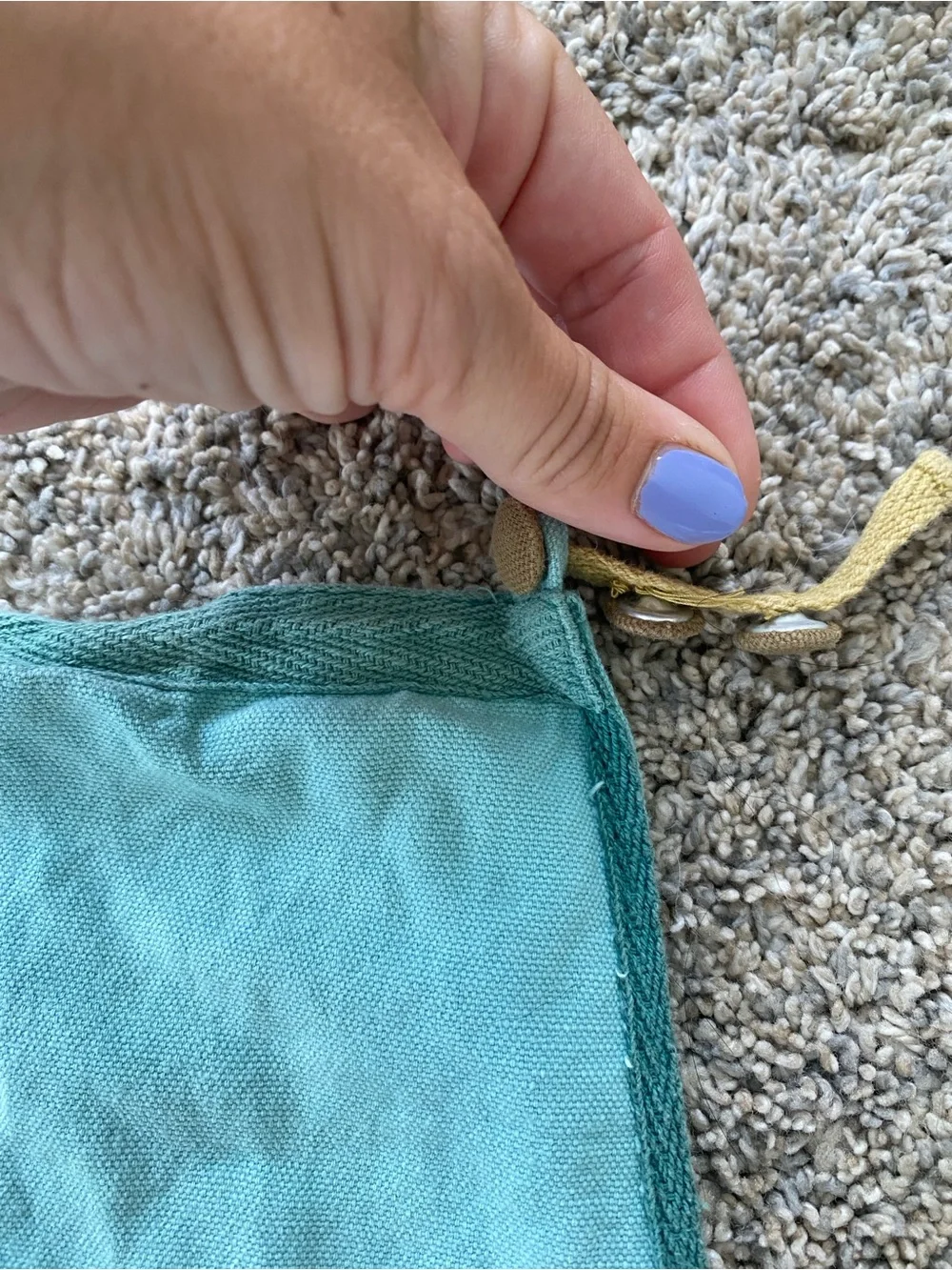 Children’s Garden Apron with Brown Pockets