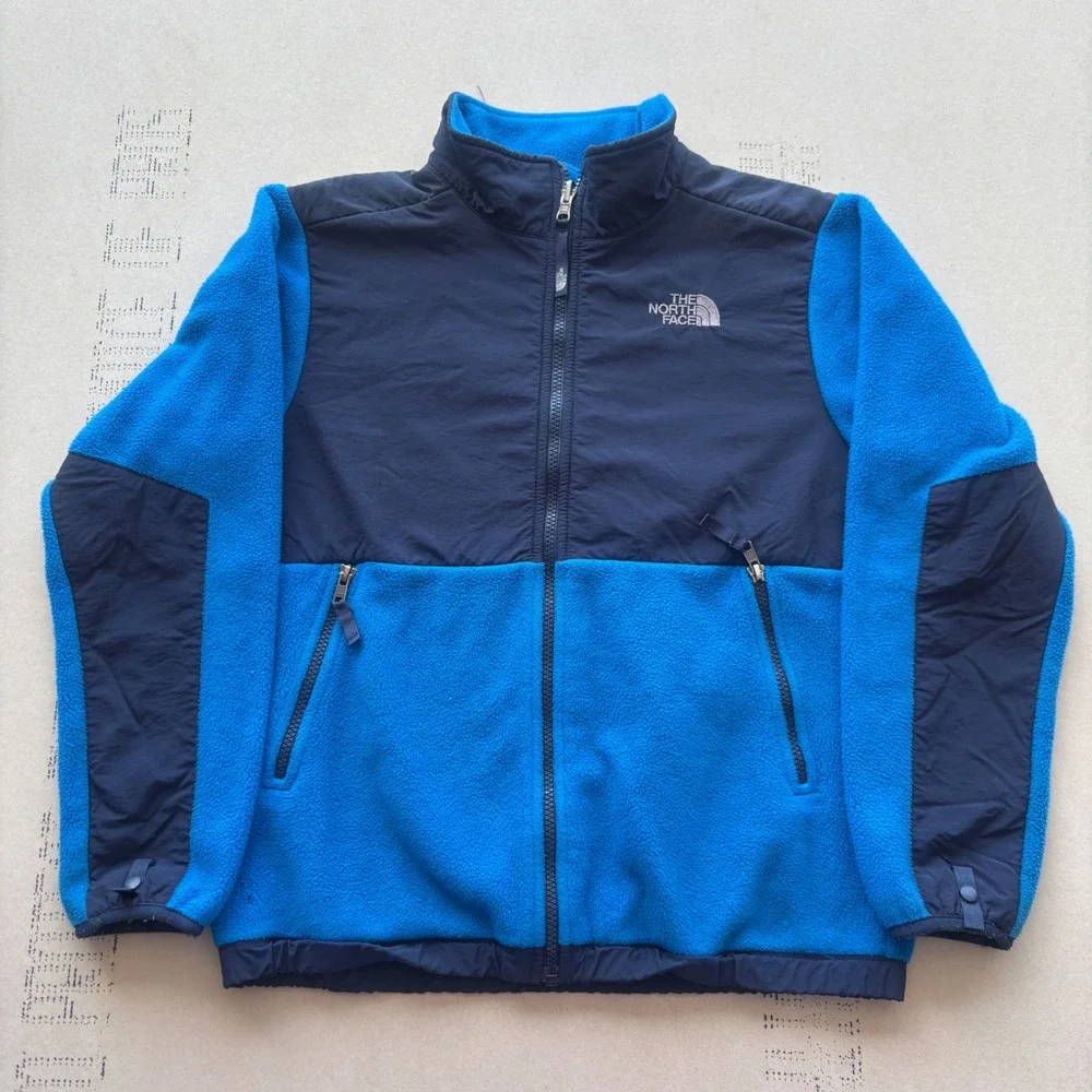 Gorp Core Indie The North Face Fleece Jacket Blue Navy Denali Style Full Zip