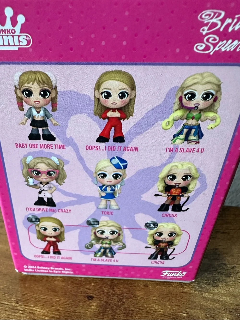 Funko minis britney