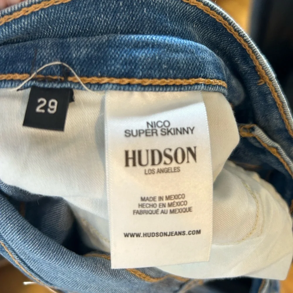 Hudson Jeans fabric care
