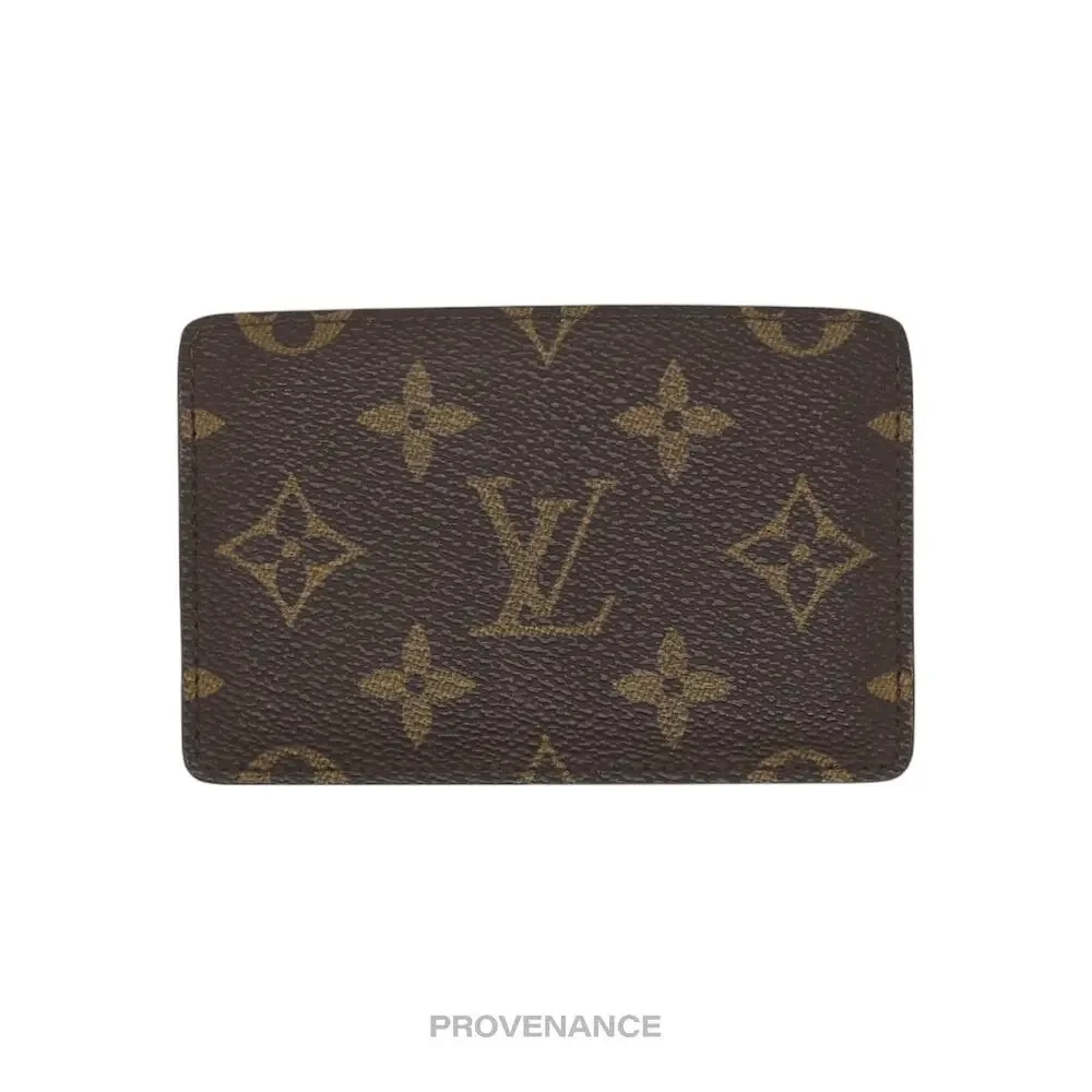 🔴 Louis Vuitton Card Holder Swiss Wallet - Monogram