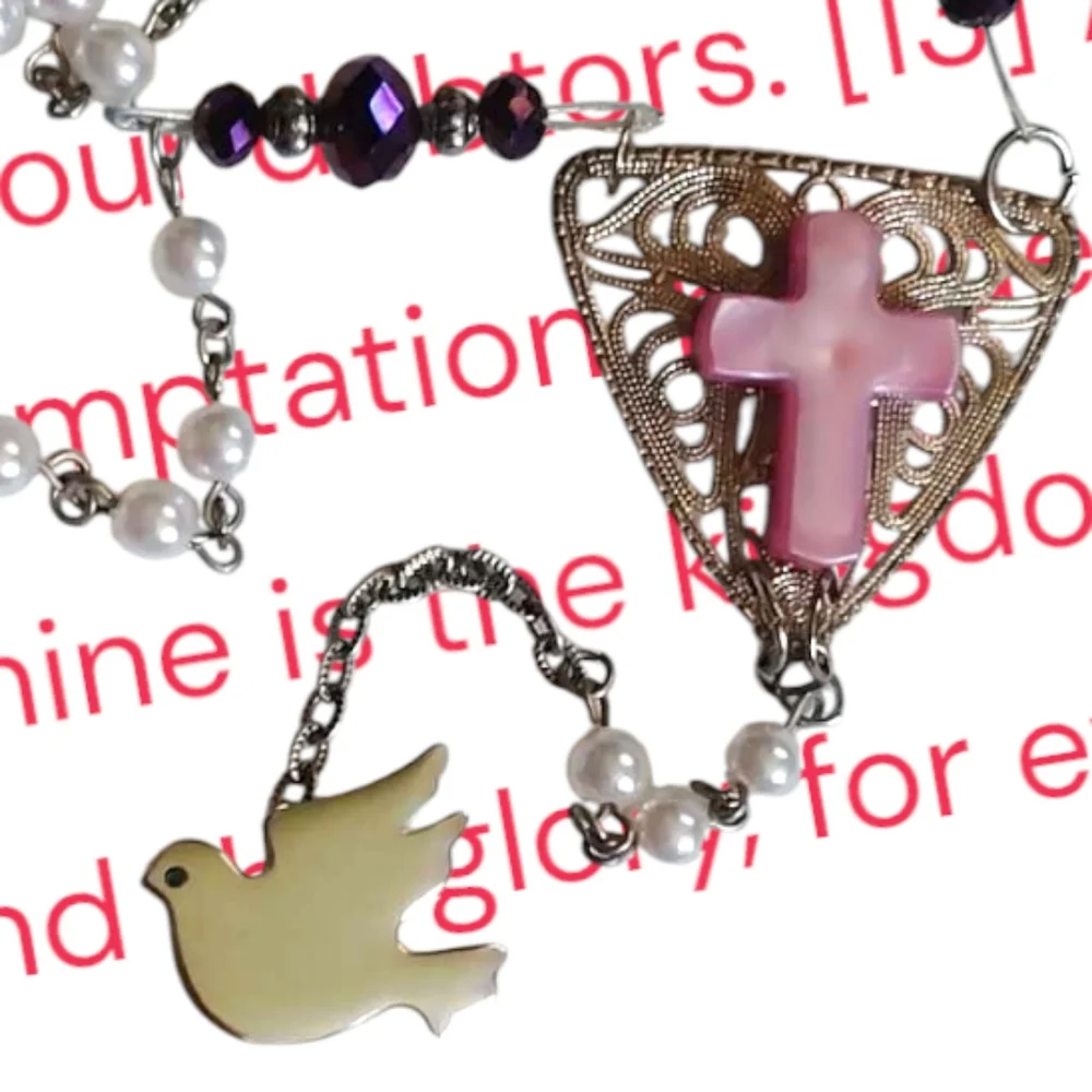 Handmade beautiful rosary