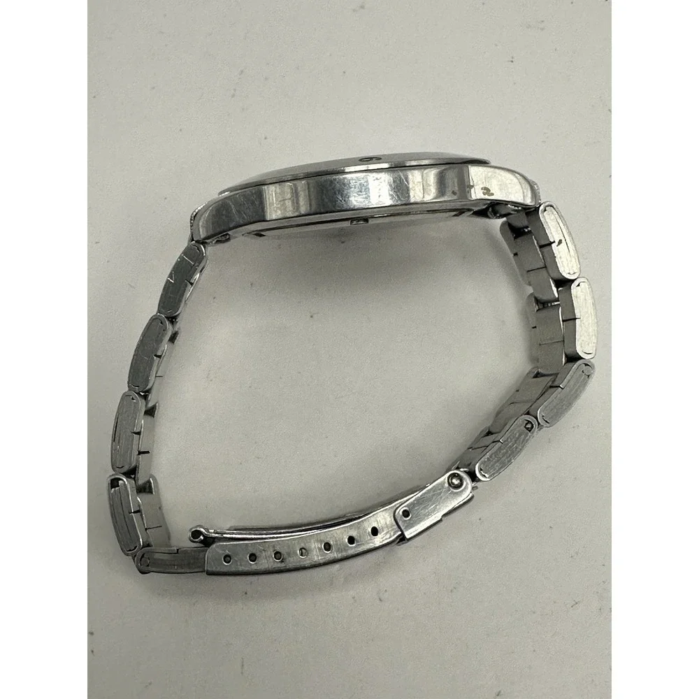 Marcel Drucker Scratched‎ Signature 21-208 Mens Watch New Battery 39MM 6.75