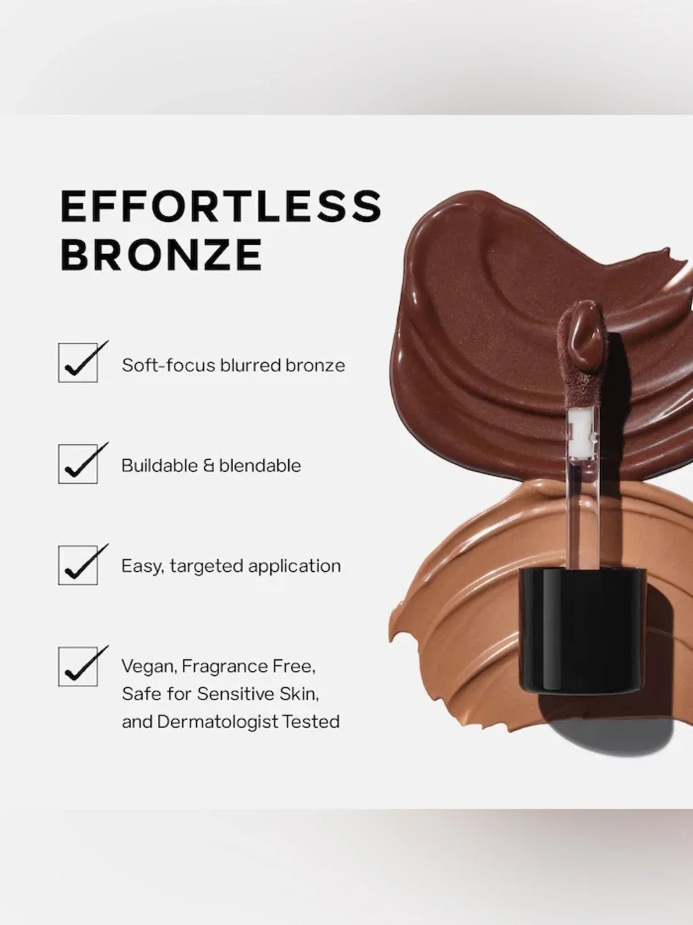 Dew Bronze Soft-Focus Sculpting Liquid Bronzer - Sand